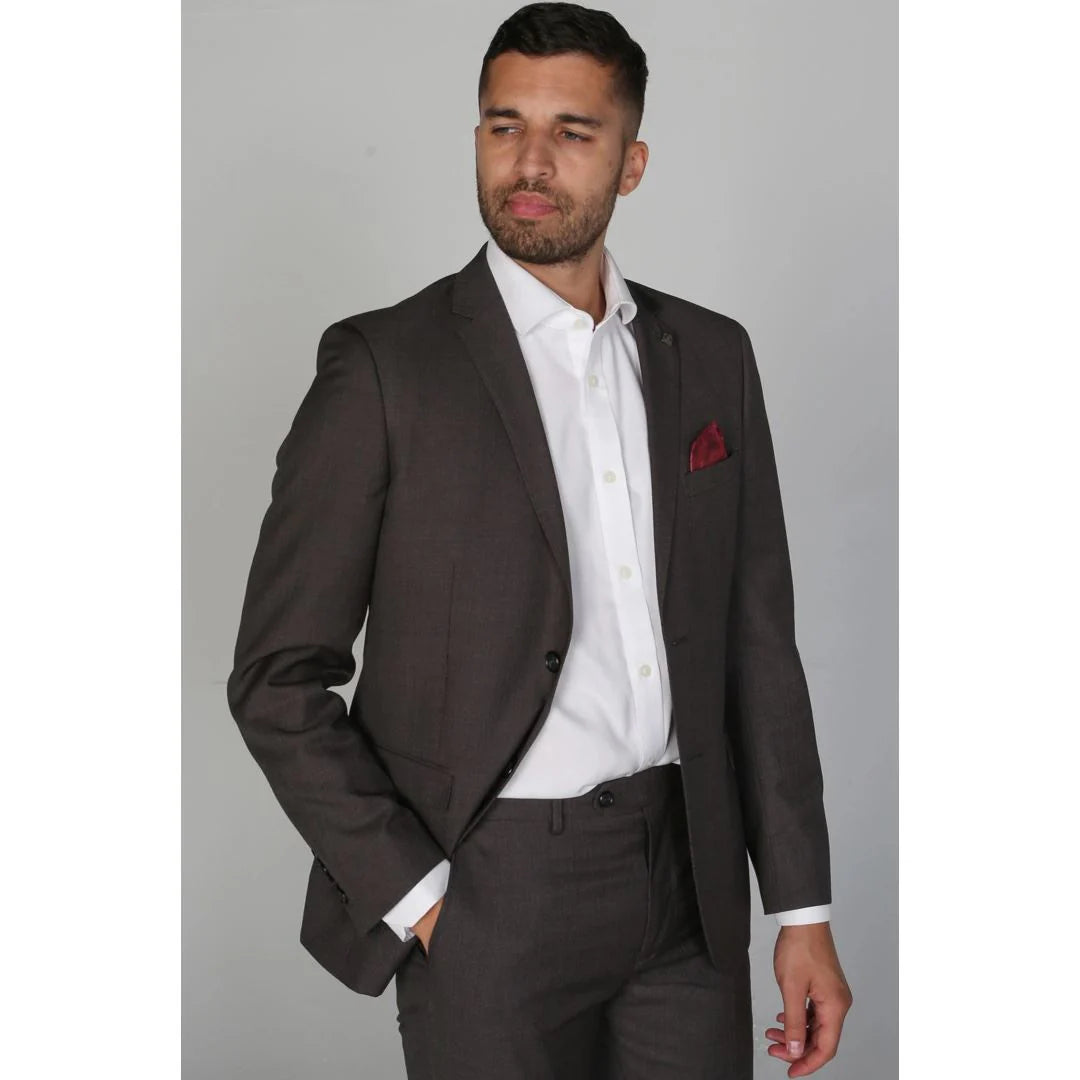 Charles - Men's Charcoal Blazer