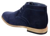 Mens PU Suede Ankle Boots