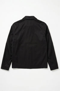 Мъжко черно водоустойчиво яке Harrington с яка
