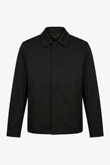 Мъжко черно водоустойчиво яке Harrington с яка