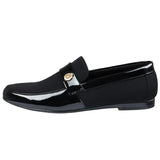 Men's Slip On Lightweight Black Loafer Shoes