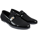 Men's Slip On Lightweight Black Loafer Shoes
