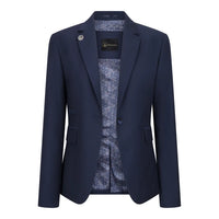 TPW-14 - Дамски костюм от 3 части, обикновен, тъмносин