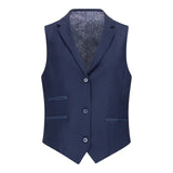 TPW-14 - Дамски костюм от 3 части, обикновен, тъмносин