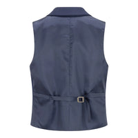 TPW-14 - Дамски костюм от 3 части, обикновен, тъмносин