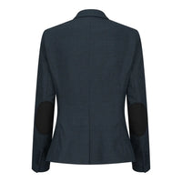 TPW53 - Дамски зелен костюм от 3 части, кариран с принц на Уелс