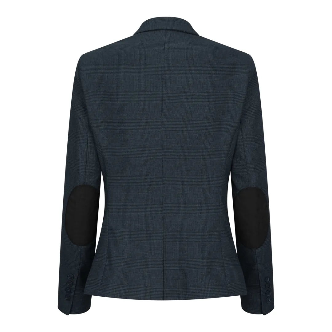 TPW53 - Дамски зелен костюм от 3 части, кариран с принц на Уелс