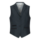 TPW53 - Дамски зелен костюм от 3 части, кариран с принц на Уелс