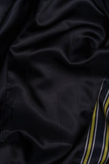 Aspen - Мъжки черен смокинг сватбен костюм от 2 части