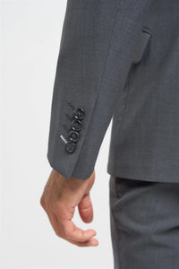 Bond - Мъжко сако с двойно закопчаване в цвят тъмносив цвят