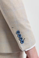 Мъжки кремав сватбен костюм от 3 части - Cavani Caridi