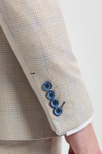 Мъжки кремав сватбен костюм от 3 части - Cavani Caridi