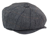 Mens 8 Panel Peaky Blinders Cap -  Cavani Albert
