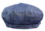 Men's 8 Panel Peaky BlindersTweed Flat Cap - Cavani Connall