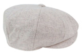 Mens 8 Panel Newsboy Cap - Cavani Kyra