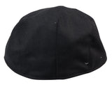 Mens Grandad Baker Flat Black Cap 8 Panel Tweed Vintage Classic Smart Casual 1920s