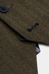 Damon - Мъжки маслиненозелен боти с двойно гърди Елек