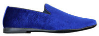 Elong DD0083 - Mens Velvet Slip On Paisley Driving Shoes Loafers Smart Casual Wine Navy Black