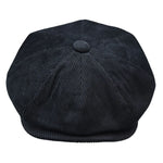Men's 8 Panel Razor Baker Boy Hat Corduroy Blinders Newsboy Flat Caps
