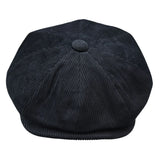 Men's 8 Panel Razor Baker Boy Hat Corduroy Blinders Newsboy Flat Caps