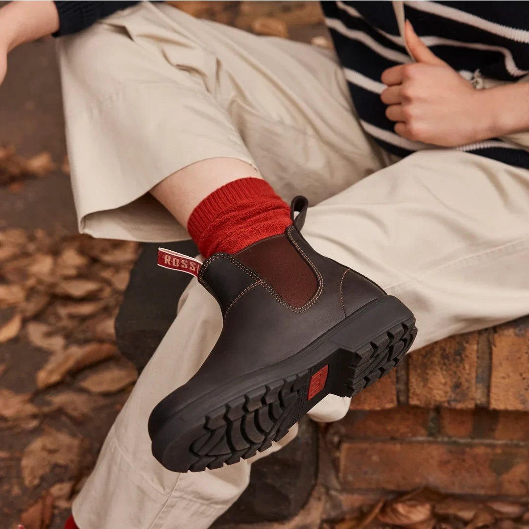 Endura 303 - Кафяви кожени ботуши Челси