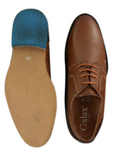 Galax GH3117 Mens Laced Smart Casual Formal Shoes Classic Tan Brown Black Leather Suede
