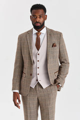 Костюм от туид Harris Brown с камъни Mayfair Елек