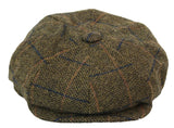 Mens Vintage Tweed Peaky Blinders Hat