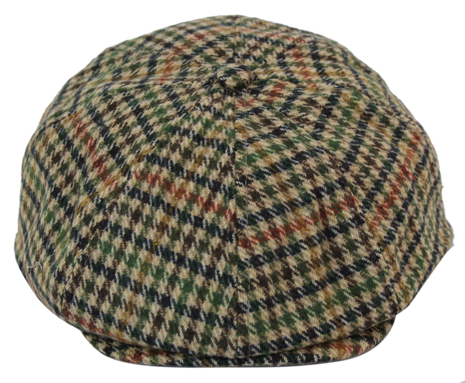 Men's Tweed 8 Panel Newsboy Hat