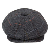 Mens 8-Panel Newsboy Cap