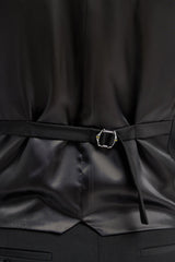 Malibu - Мъжки черен крой Елек