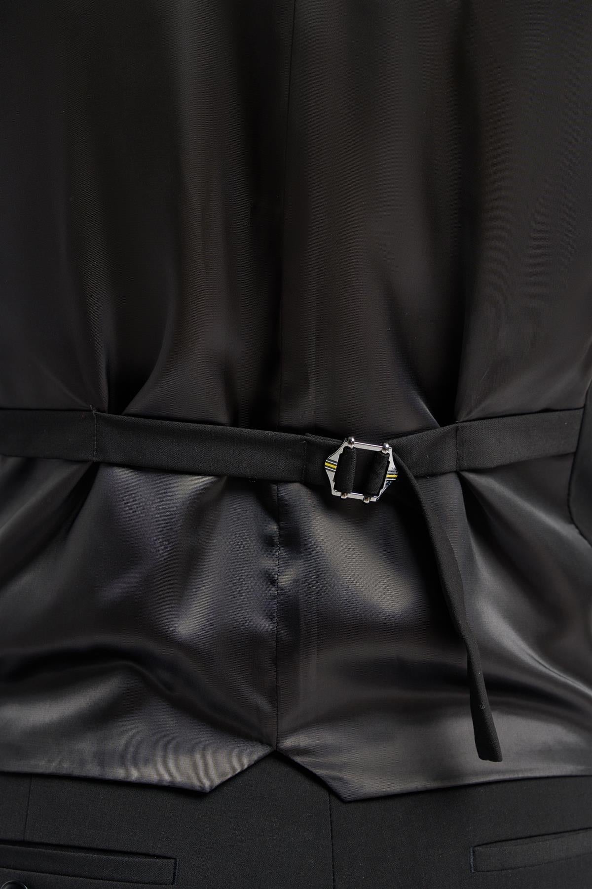 Malibu - Мъжки черен крой Елек