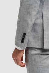 Malibu - Мъжки сив блейзър с приталена кройка