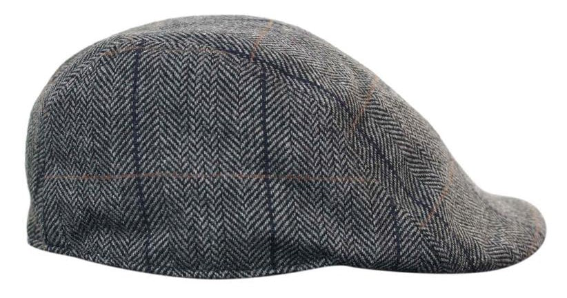 Marc Darcy DX7 Mens Tweed Vintage Retro Grandad Flat Caps Hats Peaky Blinders Check Classic