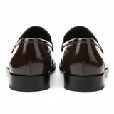 Мъжки мокасини от изкуствена кожа без връзки