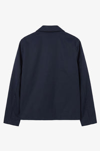 Мъжко тъмносиньо водоустойчиво яке Harrington с яка