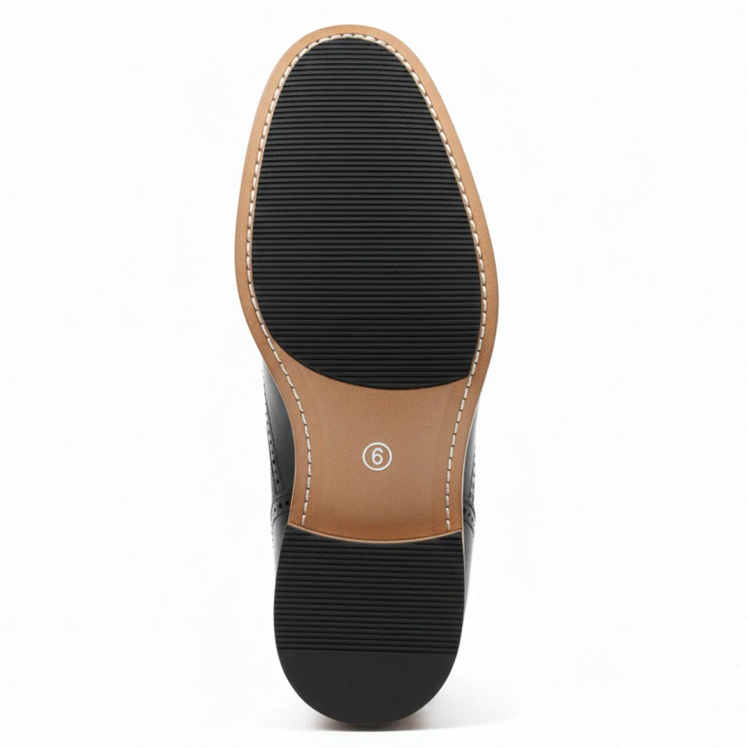 Мъжки боти тип „брог“ с крила