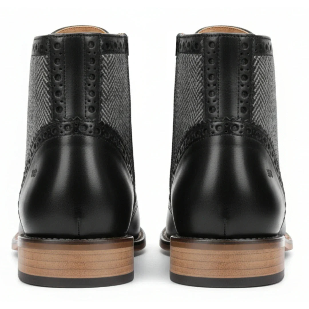 Мъжки боти тип „брог“ с крила