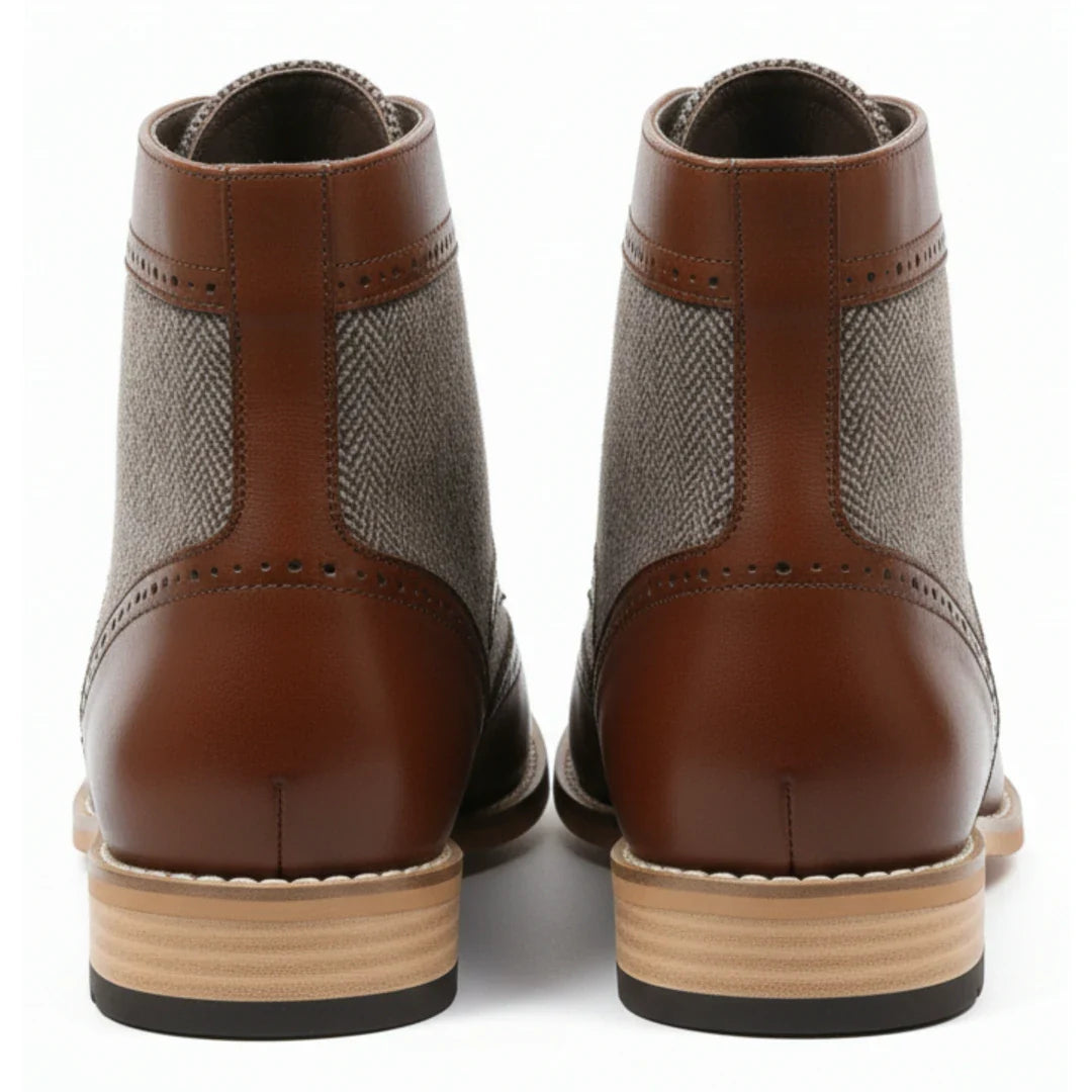 Мъжки боти тип „брог“ с крила