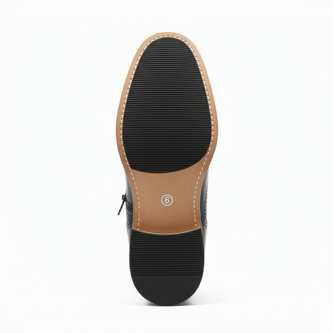 Мъжки боти тип „брог“ с крила