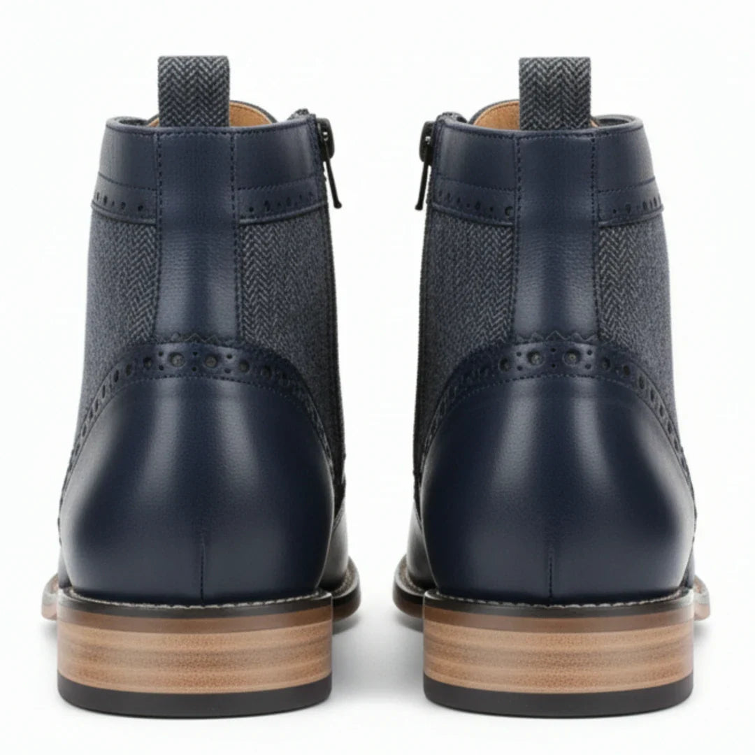 Мъжки боти тип „брог“ с крила