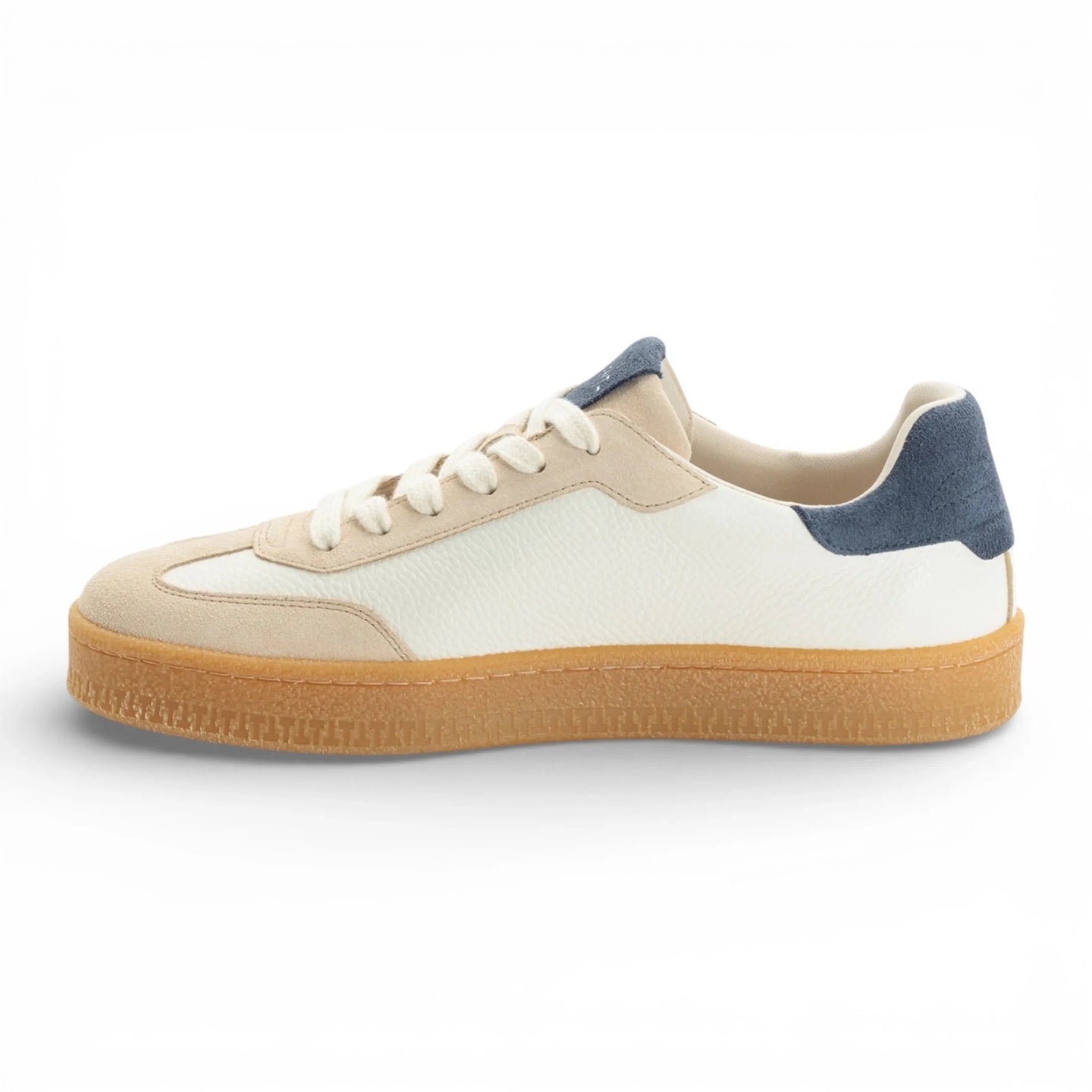 Мъжки кожени маратонки с червени райета Off White