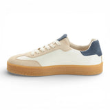 Мъжки кожени маратонки с червени райета Off White