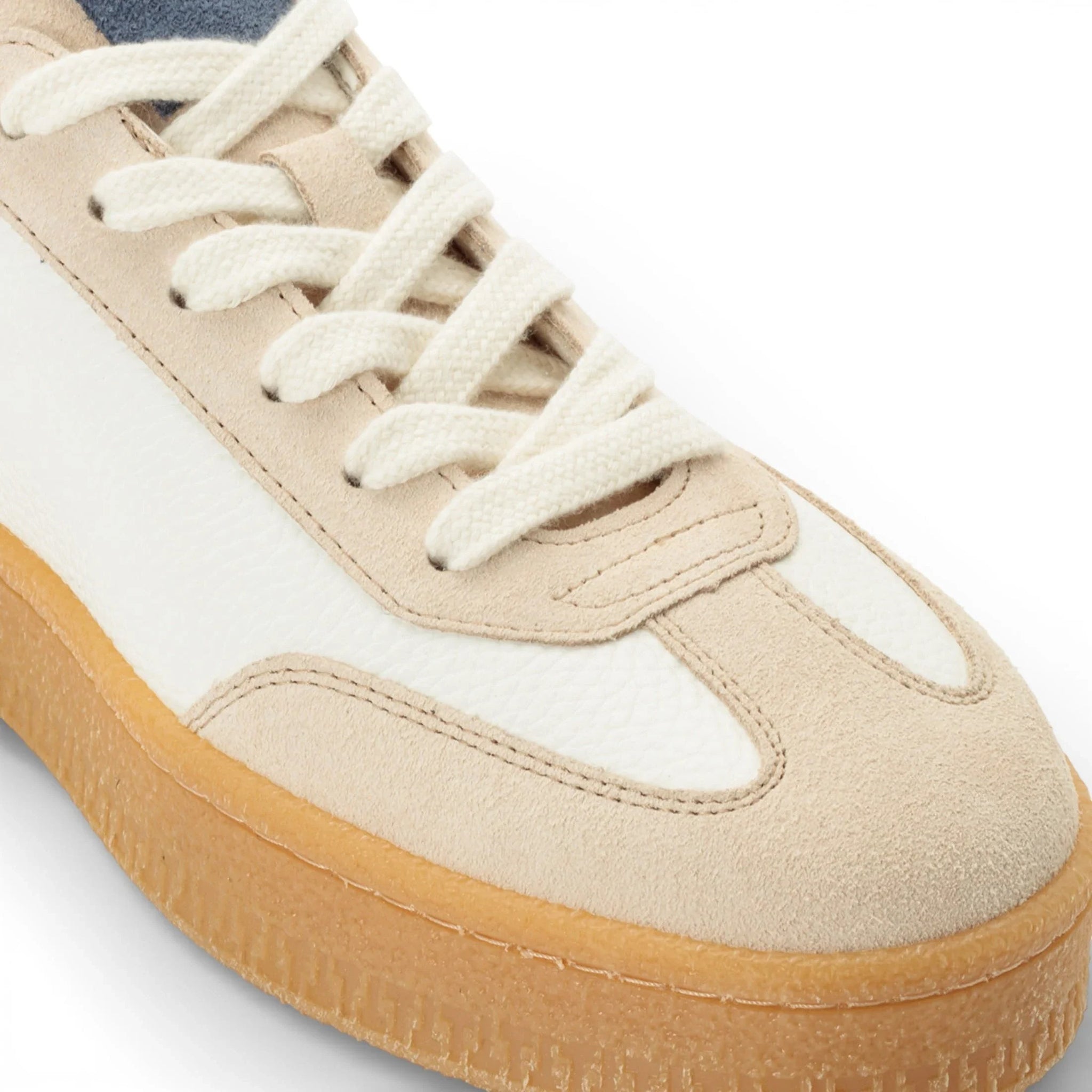 Мъжки кожени маратонки с червени райета Off White