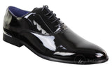 Mens Patent Shiny Formal Shoes