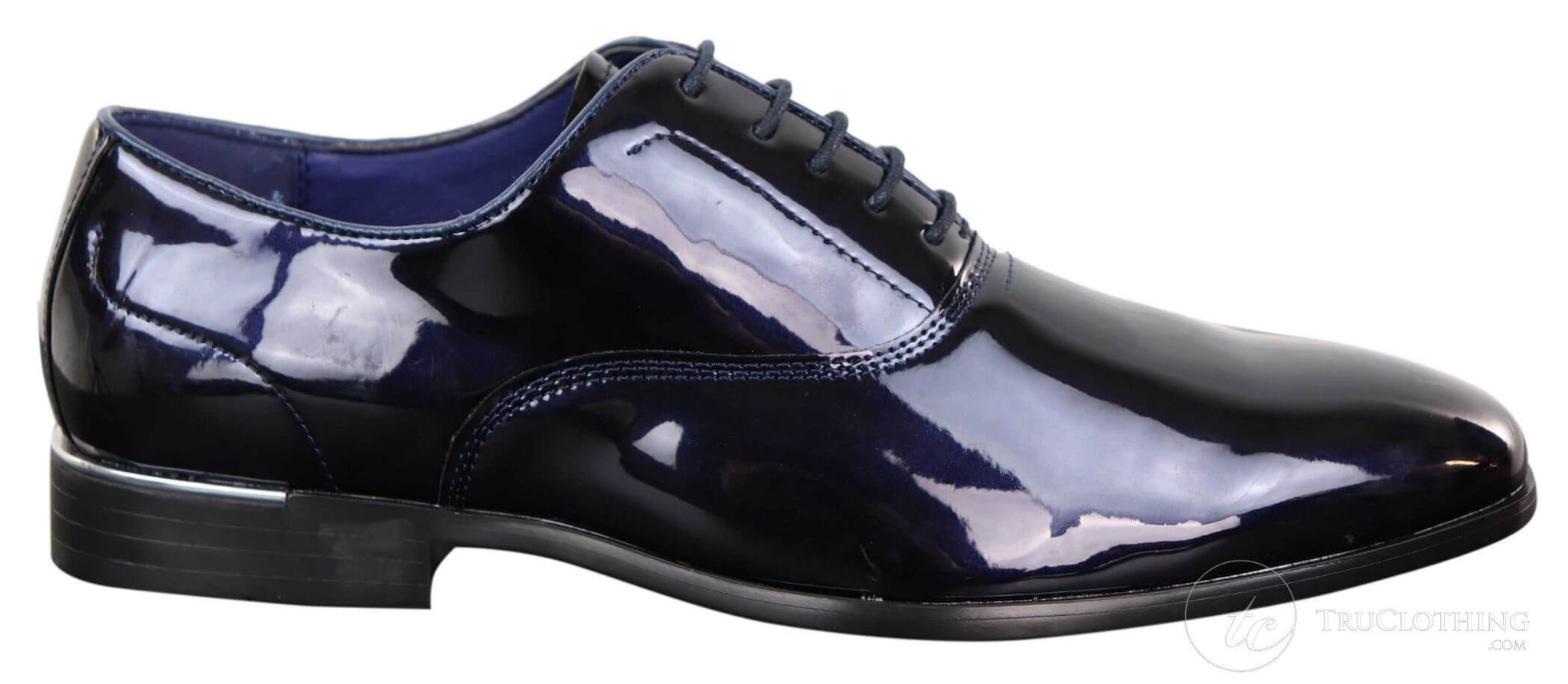 Mens Patent Shiny Formal Shoes