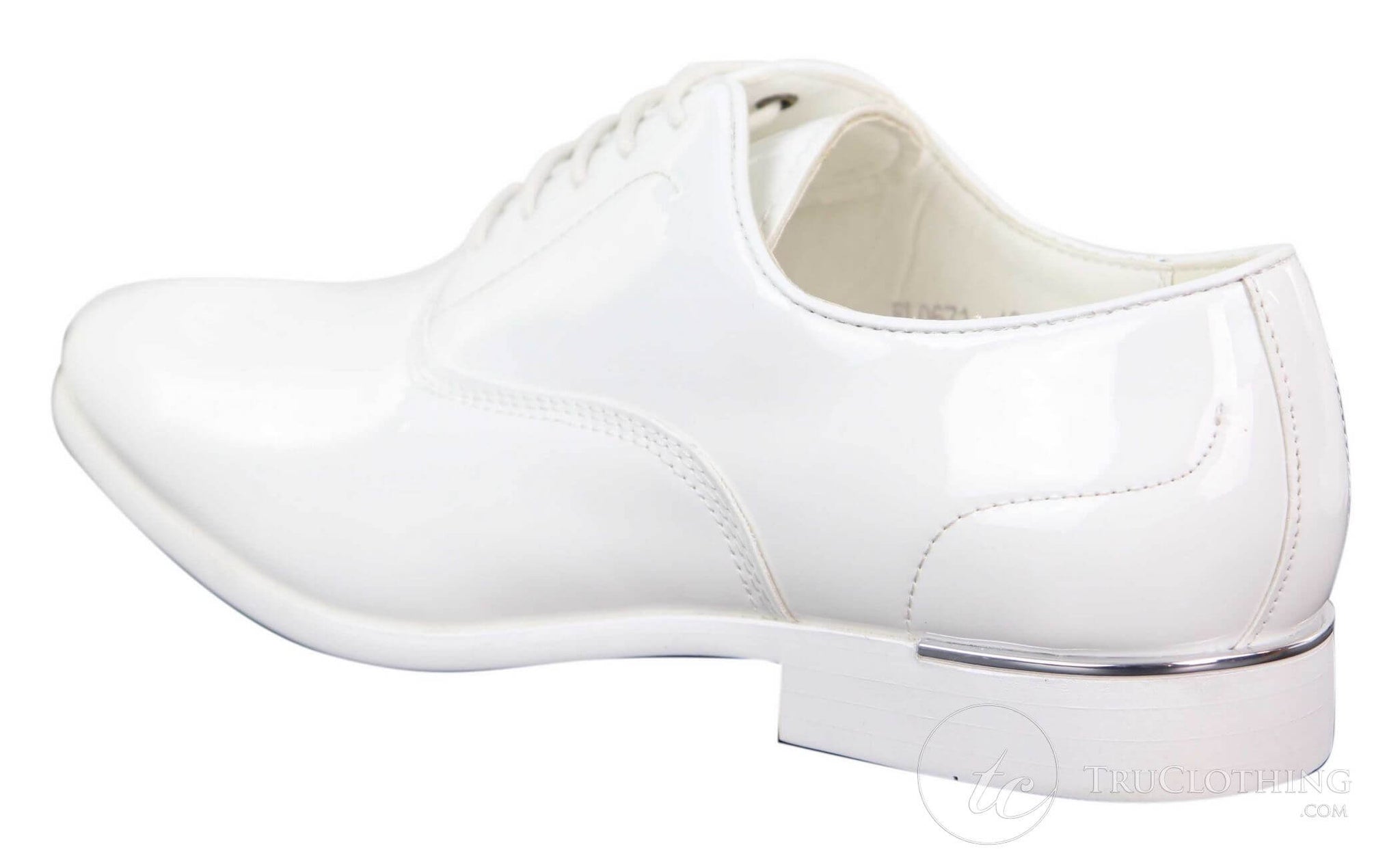 Mens Patent Shiny Formal Shoes