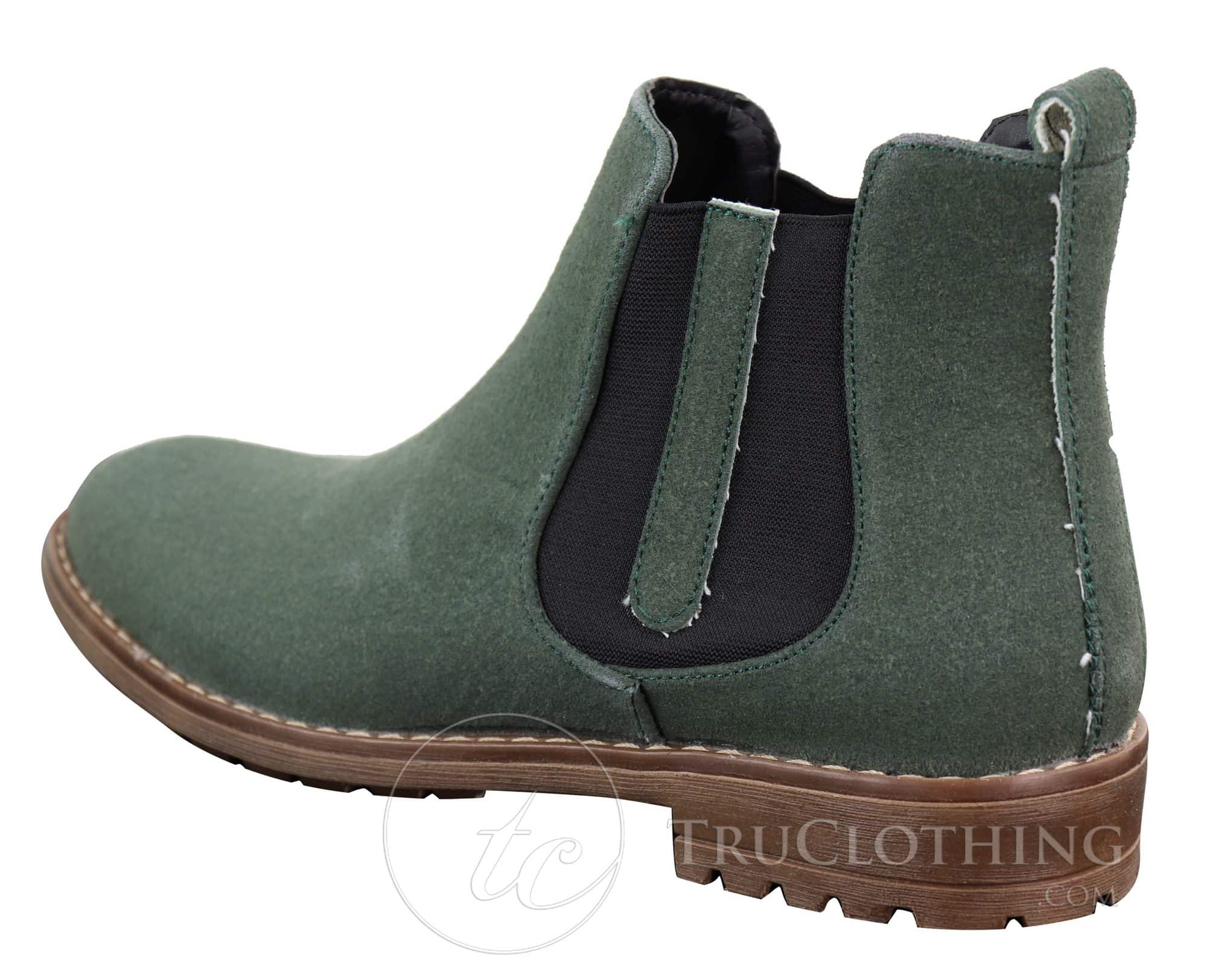 Mens PU Suede Dealer Boots