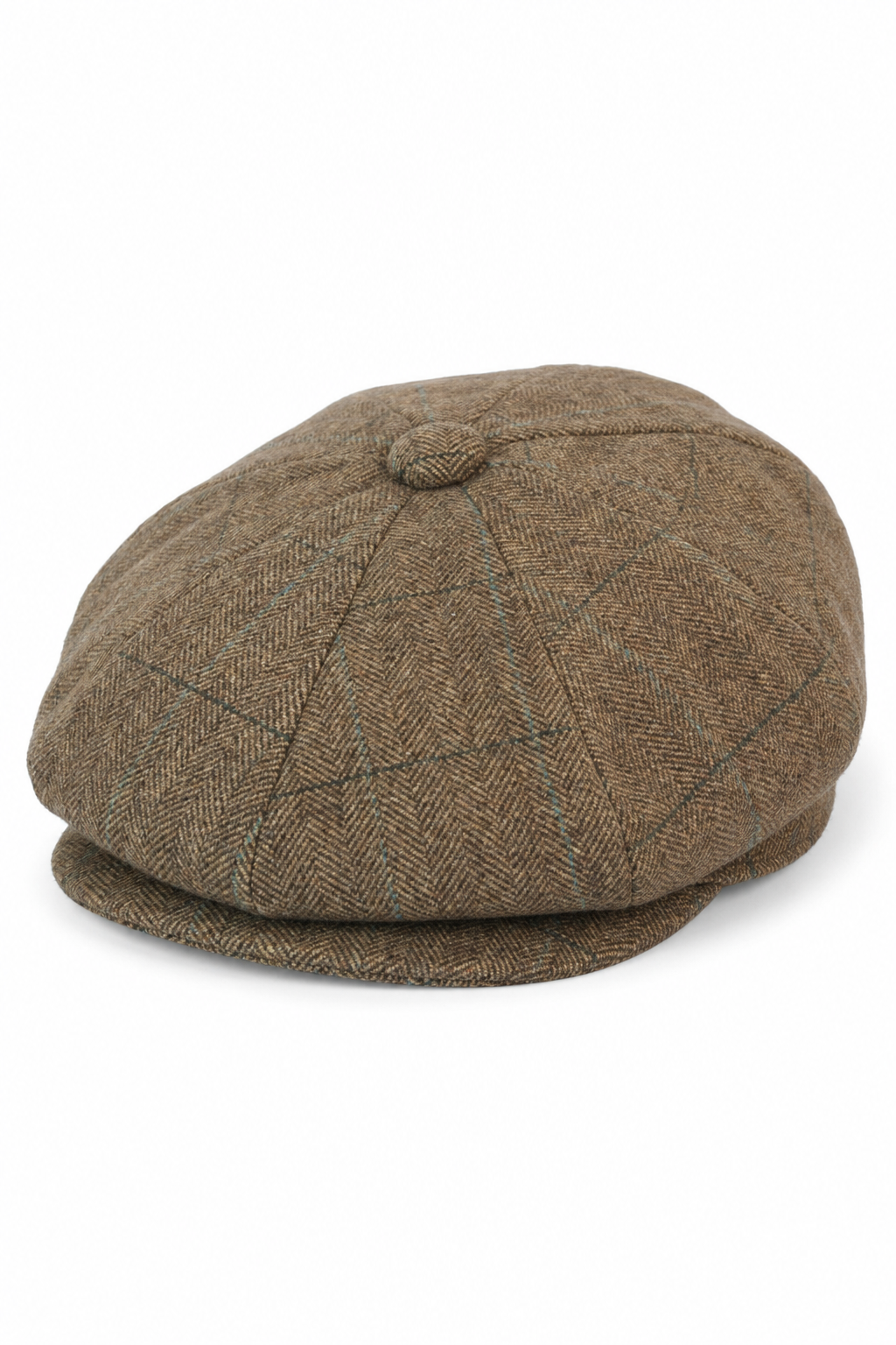 Мъжка туид карирана шапка Peaky Blinders