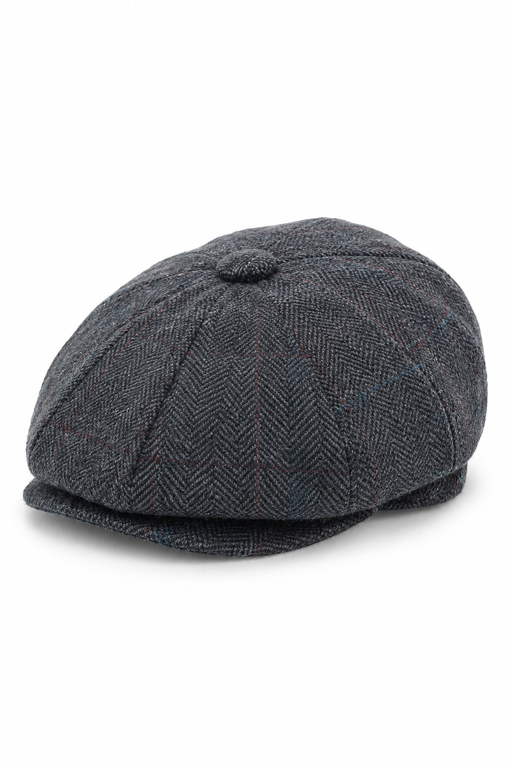 Мъжка туид карирана шапка Peaky Blinders